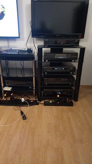 TECHNICS,compact disc PG 5,amplificator SU-A 808,EGALIZATOR GE 70,PROCESOR GE 90,MINIDISC,Tuner,Telecomenzi originale
