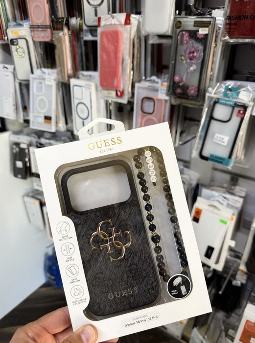 Iphone 18 pro iphone 17 pro Оргинални калъфи на Guess