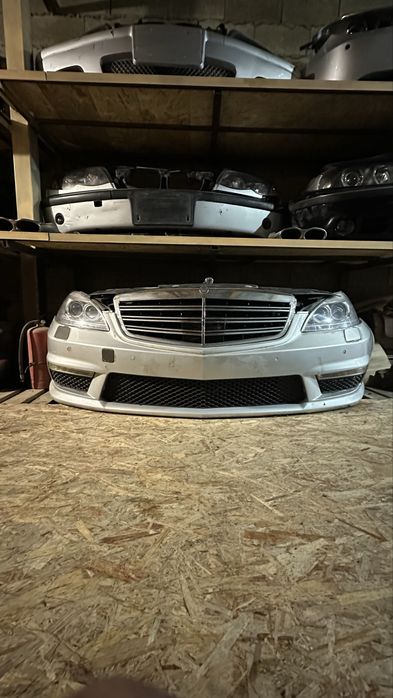 Бампер w221 s500 s350 amg