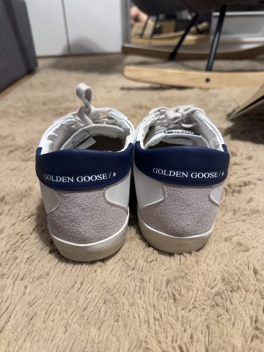 golden goose superstar navy