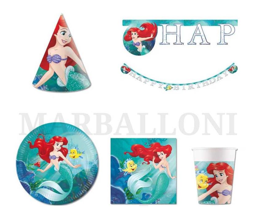 Парти Артикули Ариел, Парти Украса Ариел, Декор Ариел, Балони Ариел
