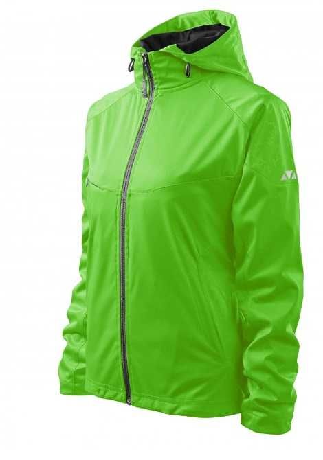 Geaca de dama softshell Adler/Malfini rezistenta la apa, verde, M