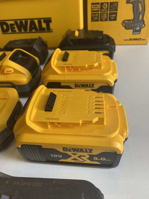 Батерии DeWALT 12V / 18V / 54V - XR / FlexVolt / PowerStack  - 2025г !