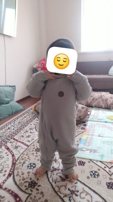 Детский осенний тканевый комбинезон Kerry