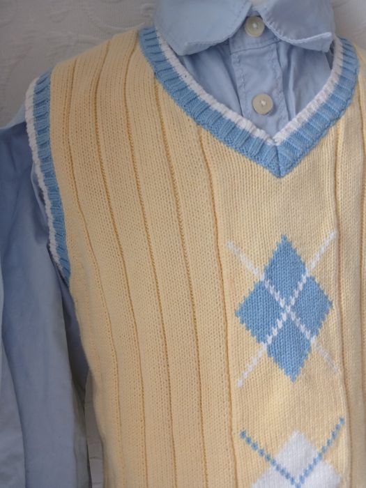 Пуловер за риза 140