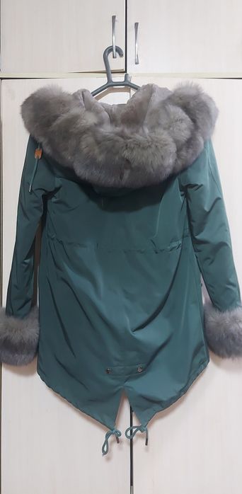 Парка натуральный мех