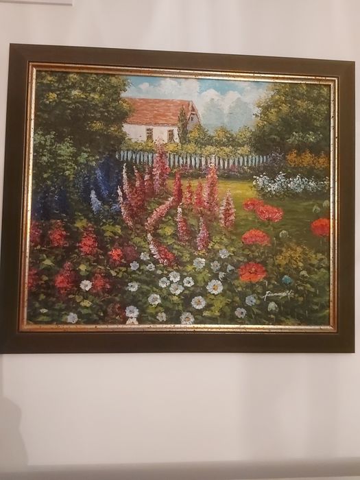 Vând tablou vitange , semnat ,ulei-pânza