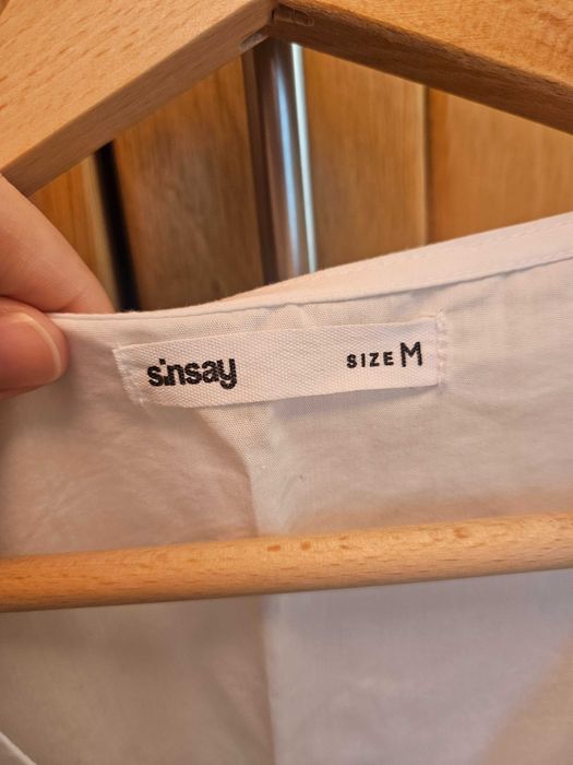 Блуза Sinsay размер М бяла