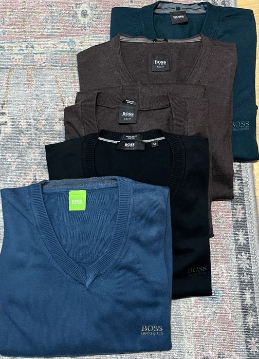 Пуловеры Hugo Boss мужские шерстяные