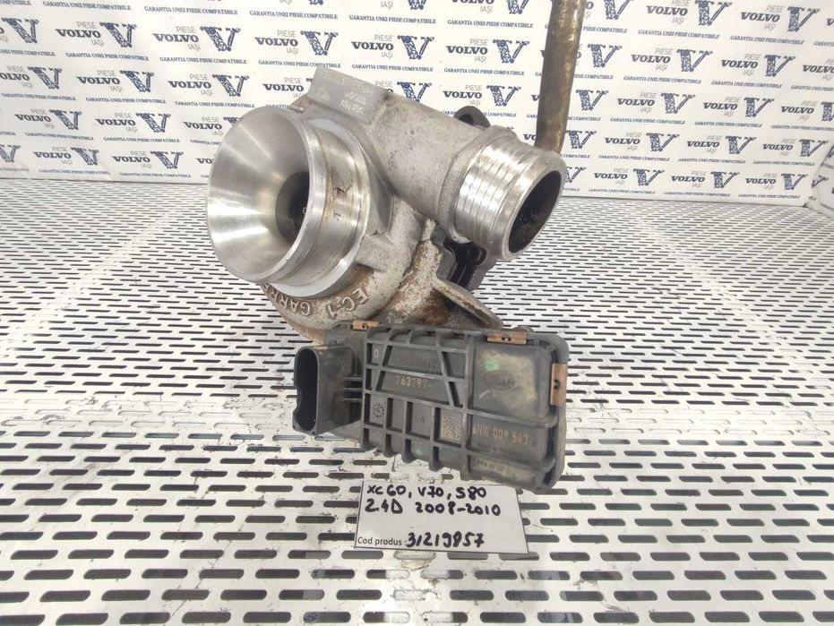 Turbina VOLVO V70 S80 XC60 2.4D5 2008-2009 31219857