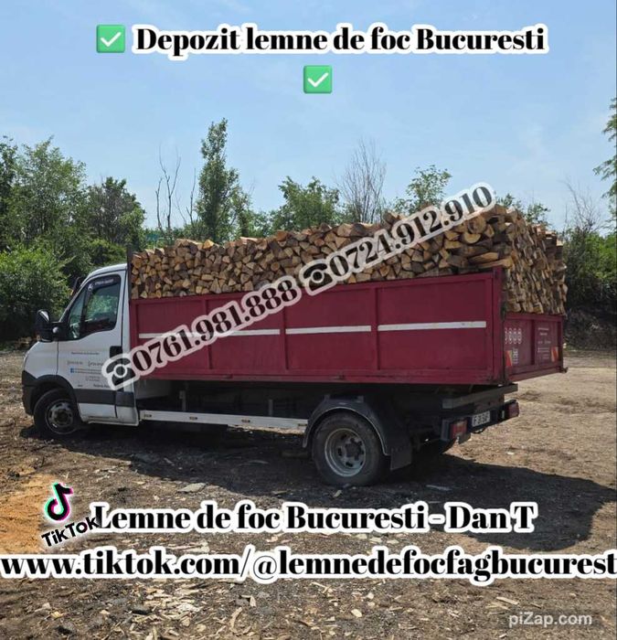 Lemne de foc din fag, esență tare, de calitate , tăiate și crăpate