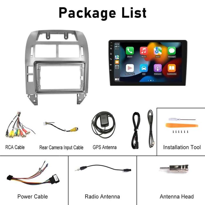 Мултимедия за Volkswagen Polo Android VW Polo Навигация 2DIN плеър GPS