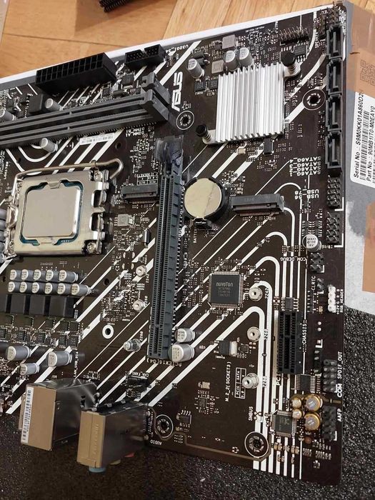 Intel Core i5 12400 + Asus Prime H610M-E D4 (DDR4)