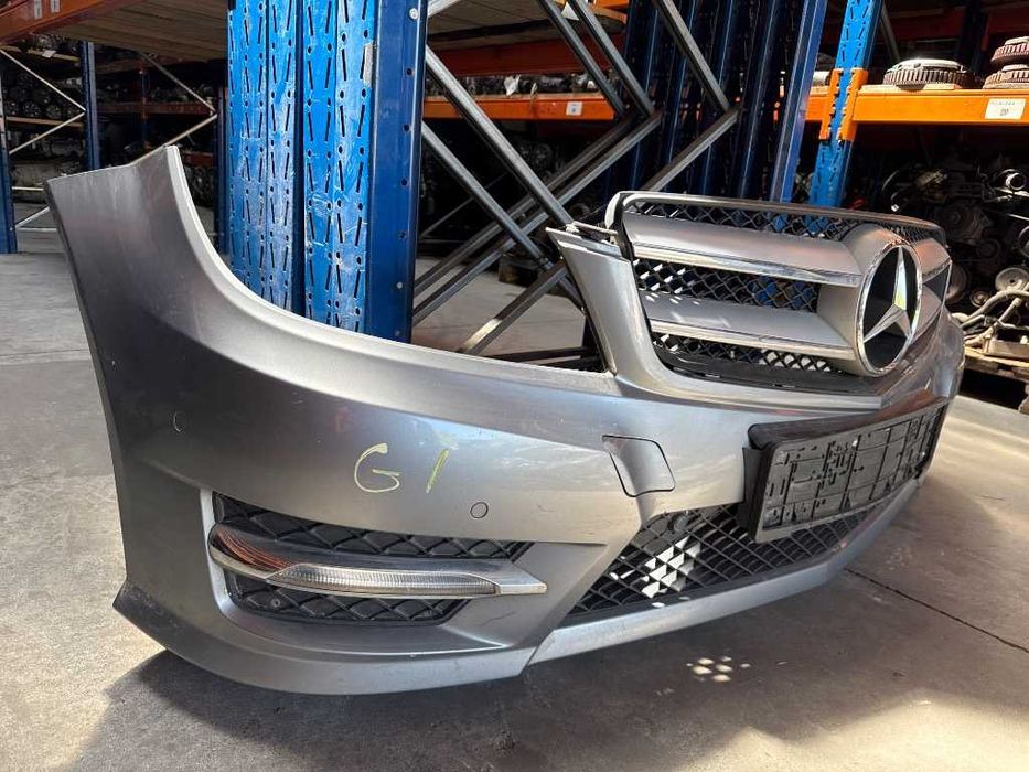 Bara fata completa cu grila si proiectoare daylight  Mercedes C-Class W204 facelift 2013