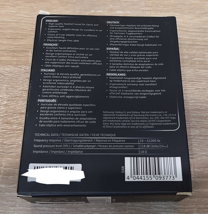 Sennheiser CX 5.00 G IEM Headphones