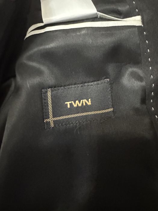 Costum elegant negru TWN by D’S Damat – mărimea 48, M
