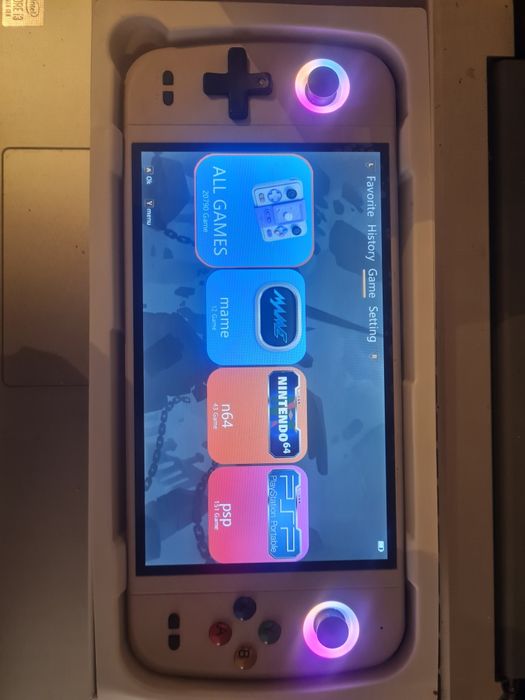 Consola gaming       .