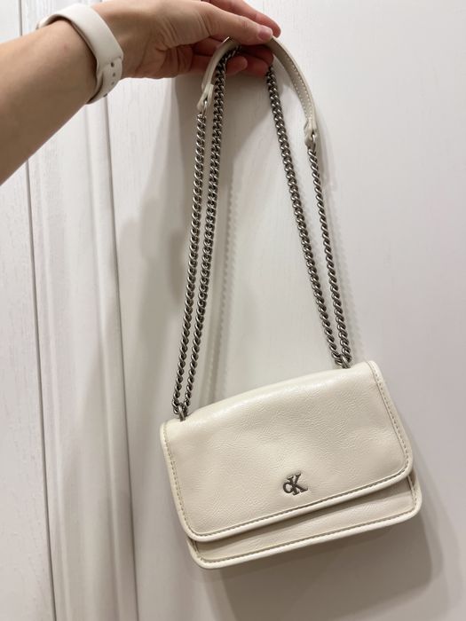 Сумочка Calvin Klein (кэлвин кляин, Ck). Натуральная кожа, оригинал