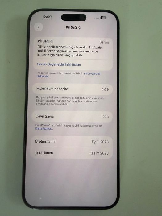 Телефон İphone 15 pro max