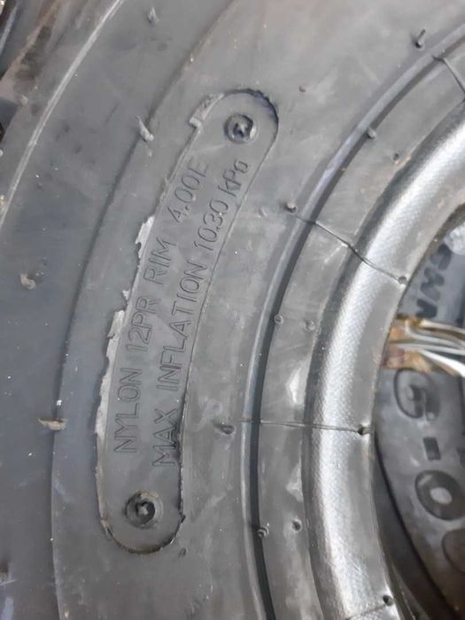 Anvelope noi de stivuitor cu camera 6.00-9 12PR livrare