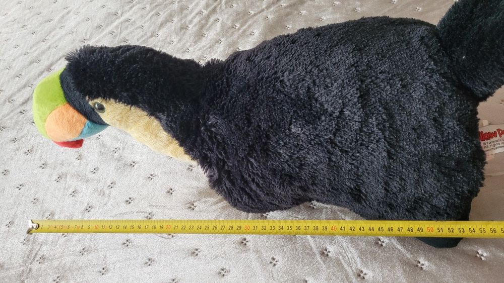 Jucărie pernă plush copii 50 cm Tucan