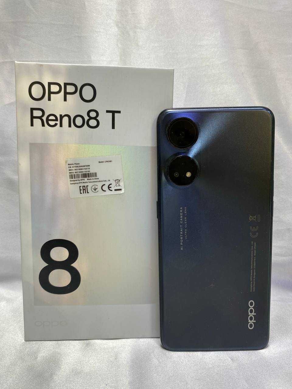 Oppo Reno 8T, 128 Gb (272134, г. Кокшетау, ул. Абая 128,21): 80 000 тг. -  Мобильные телефоны / смартфоны Кокшетау на Olx