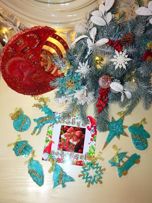 Елочные игрушки ручной работы