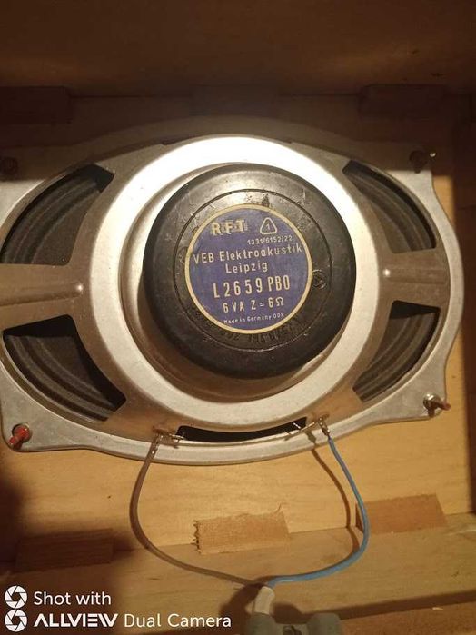 Set 2 boxe vintage difuzoare RFT