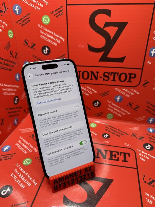 Iphone 14 Pro 256 GB Amanet SZ Non Stop