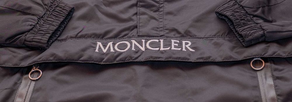 Jachetă Moncler Anorac Neagră - Mărime XL