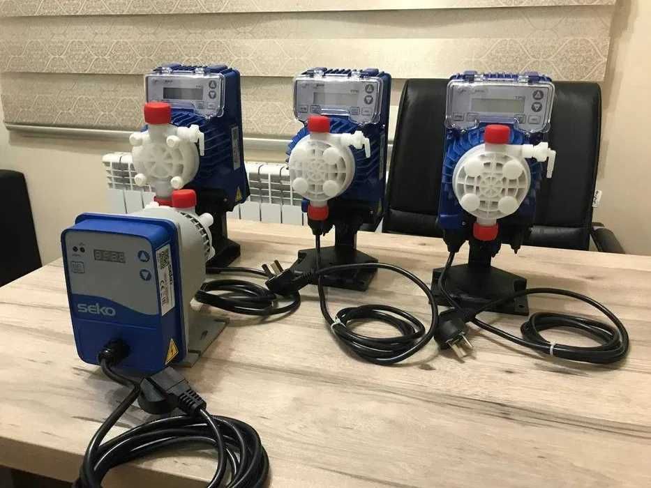 Насосы дозаторы Seko мембранные химические насосы