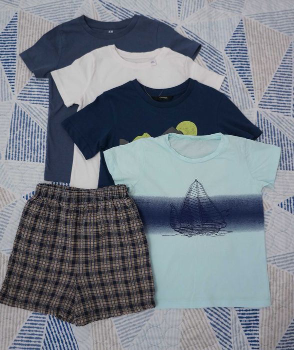 Летни дрешки за момче нови или като нови! Mayoral, Okaidi, H&M, George