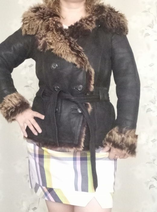 Дубленка (лама) в отличном состоянии