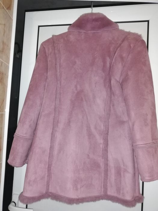 Детско лилаво палто