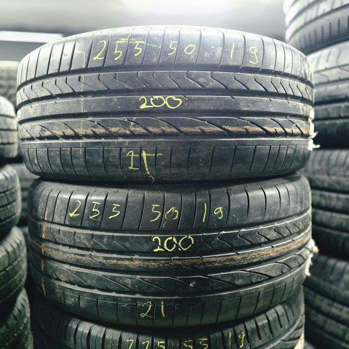 2x 255/50/19 M+S BRIDGESTONE 2021 Stare excelentă
