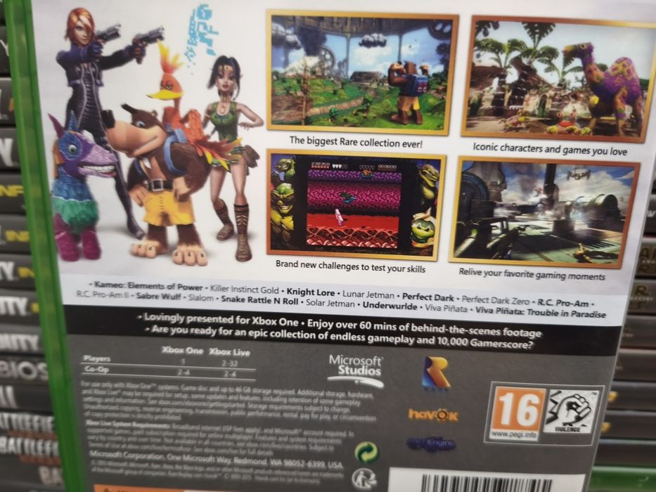 Joc/jocuri  copii Rare Replay One Epic Collection Xbox One contine 30 joculete din anii  1983-2008