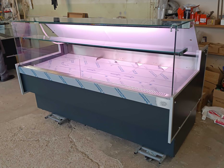 Месарски хоризонтални хладилни витрини - по поръчка