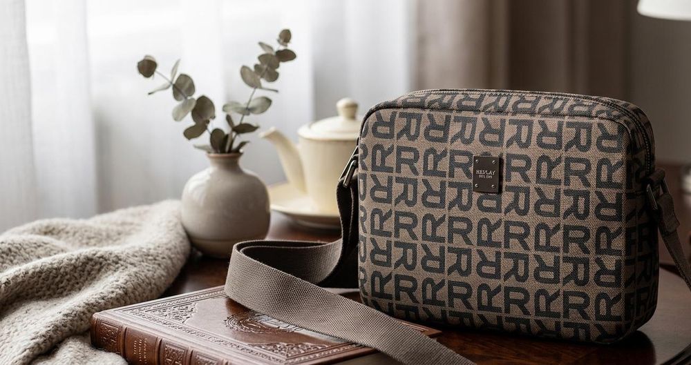 Vând geantă crossbody originală Replay – modernă, practică și ușor de