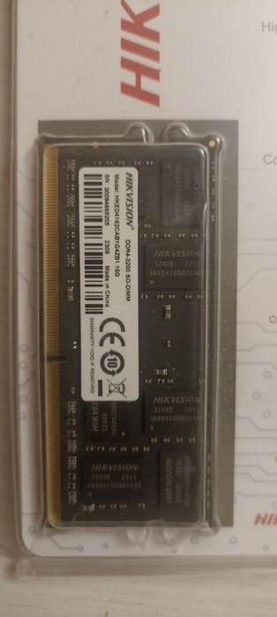 Ram DDR4 16 GB hikvision