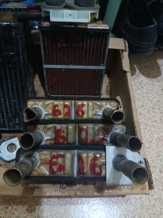 Радиаторы печек медные