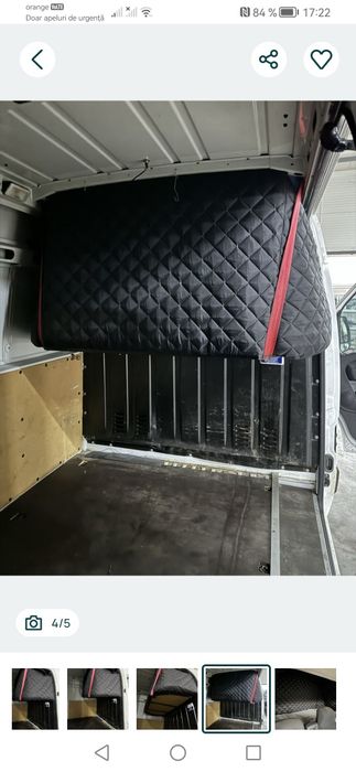 Pat de dormit+saltea Renault Master /Opel Movano
