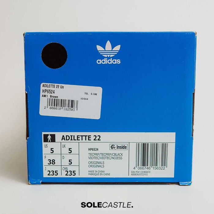 Slapi / Papuci Adidas Adilette 22 'Tech Purple'