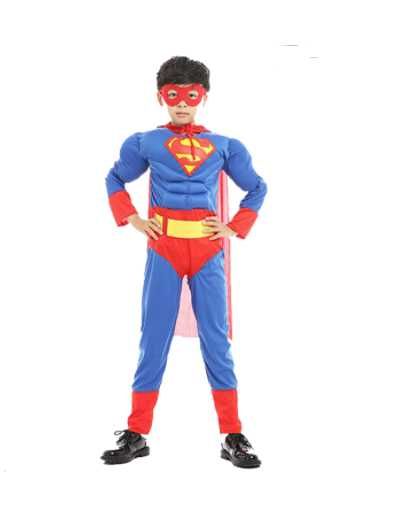 Costum Supereroi cu muschi :Thanos,Transformers,Superman 3-9 ani