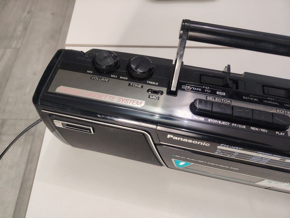 Dublu radiocasetofon Panasonic