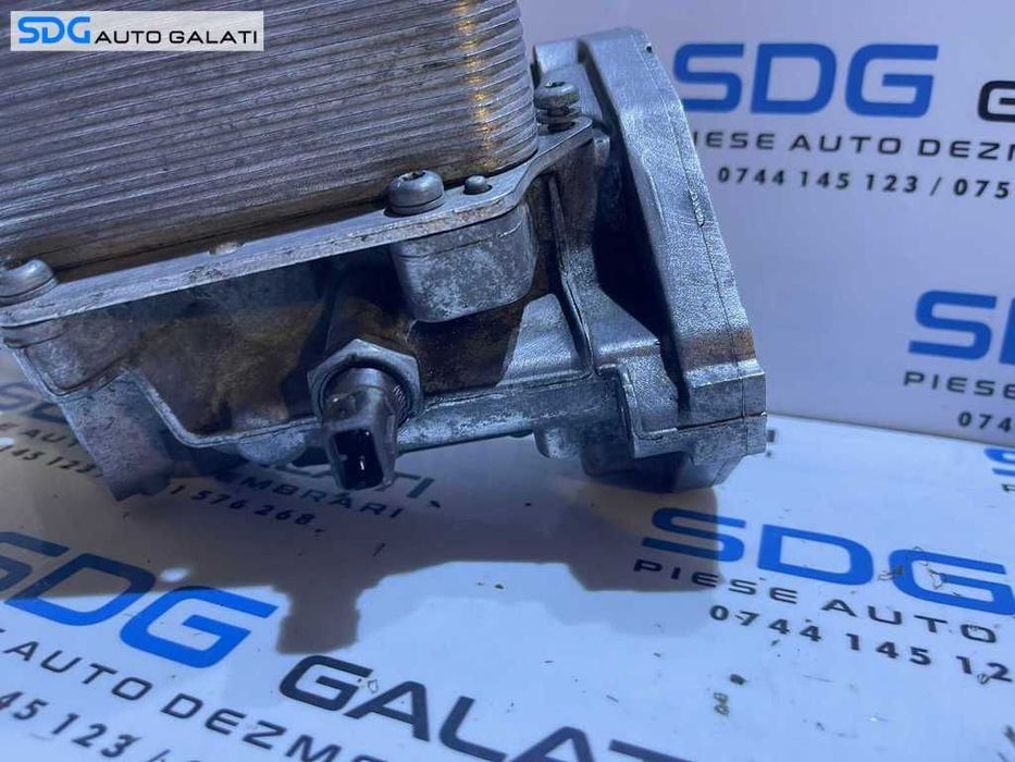 Corp Carcasa Filtru Ulei Termoflot Radiator Racitor Ulei BMW X5 E53 3.0 D M57 2002 - 2006 Cod 7788453