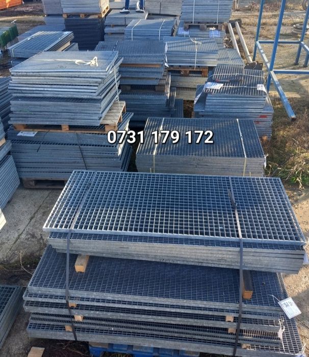 Grătare zincate galvanizat