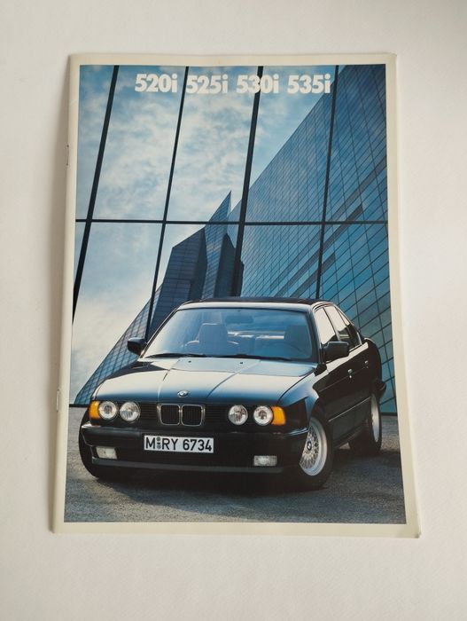 Рекламни брошури BMW ретро