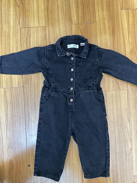 Джинсовый Комбинезон ZARA