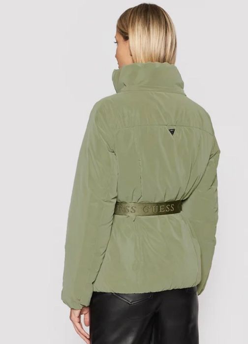 Дамско непромокаемо яке Guess Bella - бордо и маслинено