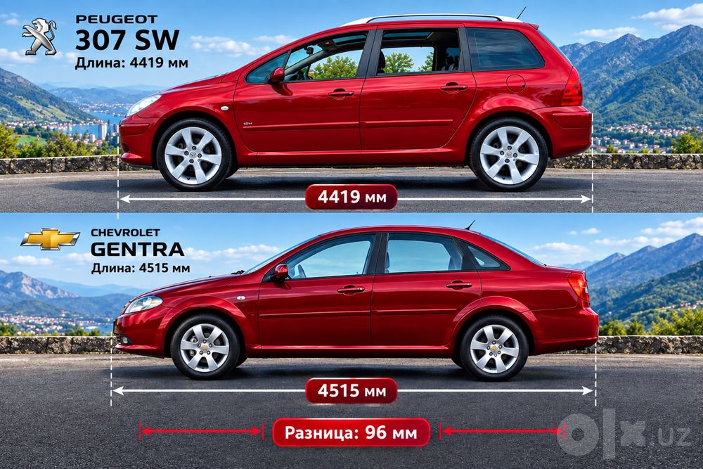 Peugeot 307 sw, Пежо универсал, 7 местный
